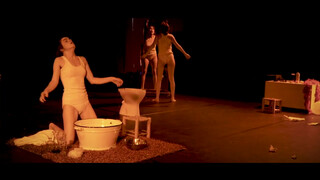 2. naked bathing girl (on stage)