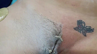 5. Pussy close-ups throughout in “Female Brazilian Sugaring Video 1”