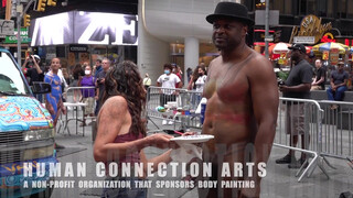 1. Male nudity throughout, female nudity at 1:09 in “BODY PAINTING : MR COOL”