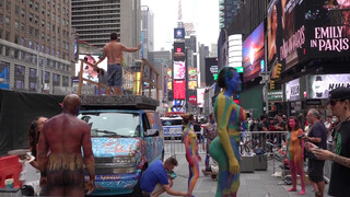 8. Male nudity throughout, female nudity at 1:09 in “BODY PAINTING : MR COOL”