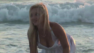 6. ttl model american model Christina Model on beach