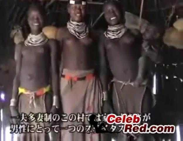 Japanese girl’s shirt taken off by African tribe (0:42) | Nude Video on YouTube | nudeleted.com