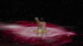 9. What’s better than naked yoga? How about naked yoga IN SPACE at 8:15 in “Maurice Ravel – Pavane for a Dead Princess (O’Thunder remix)”