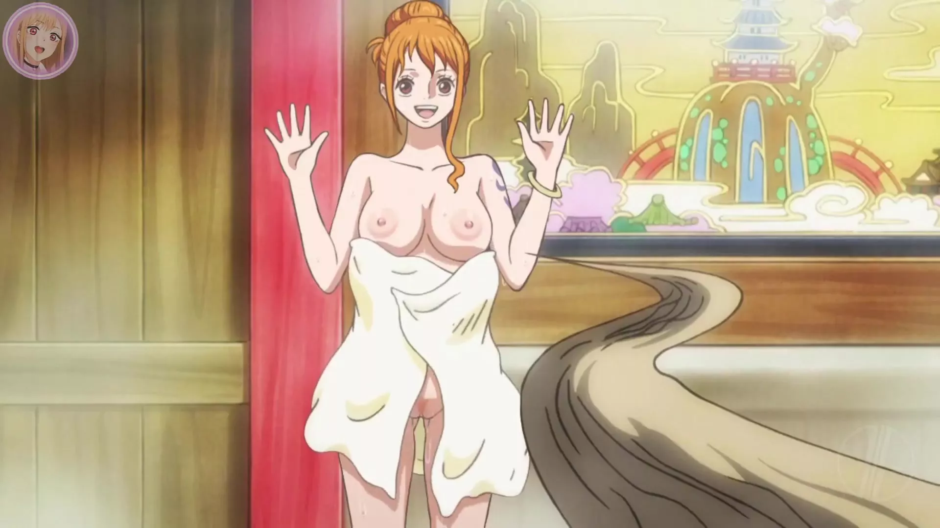 One piece females nude