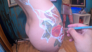 1. New from Roustan, “Rise Up Body Painting”