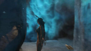 5. Lara Naked in the Wild