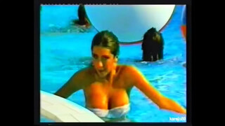 4. Sabrina – Official music video for “Boys (Summertime Love)” Titties in wet T at beginning, then more and more as video goes on.