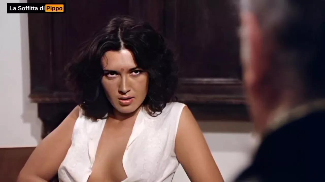 Italian erotic movie actress
