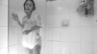 8. Stephanie Herela dances in a wet shirt (“NO BRA, NO PANTY- #LIGOCHALLENGE”)