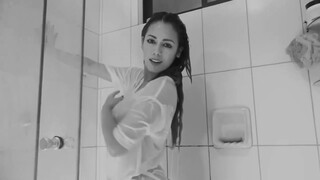 2. Stephanie Herela dances in a wet shirt (“NO BRA, NO PANTY- #LIGOCHALLENGE”)