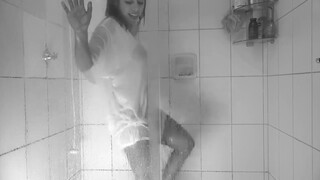 3. Stephanie Herela dances in a wet shirt (“NO BRA, NO PANTY- #LIGOCHALLENGE”)