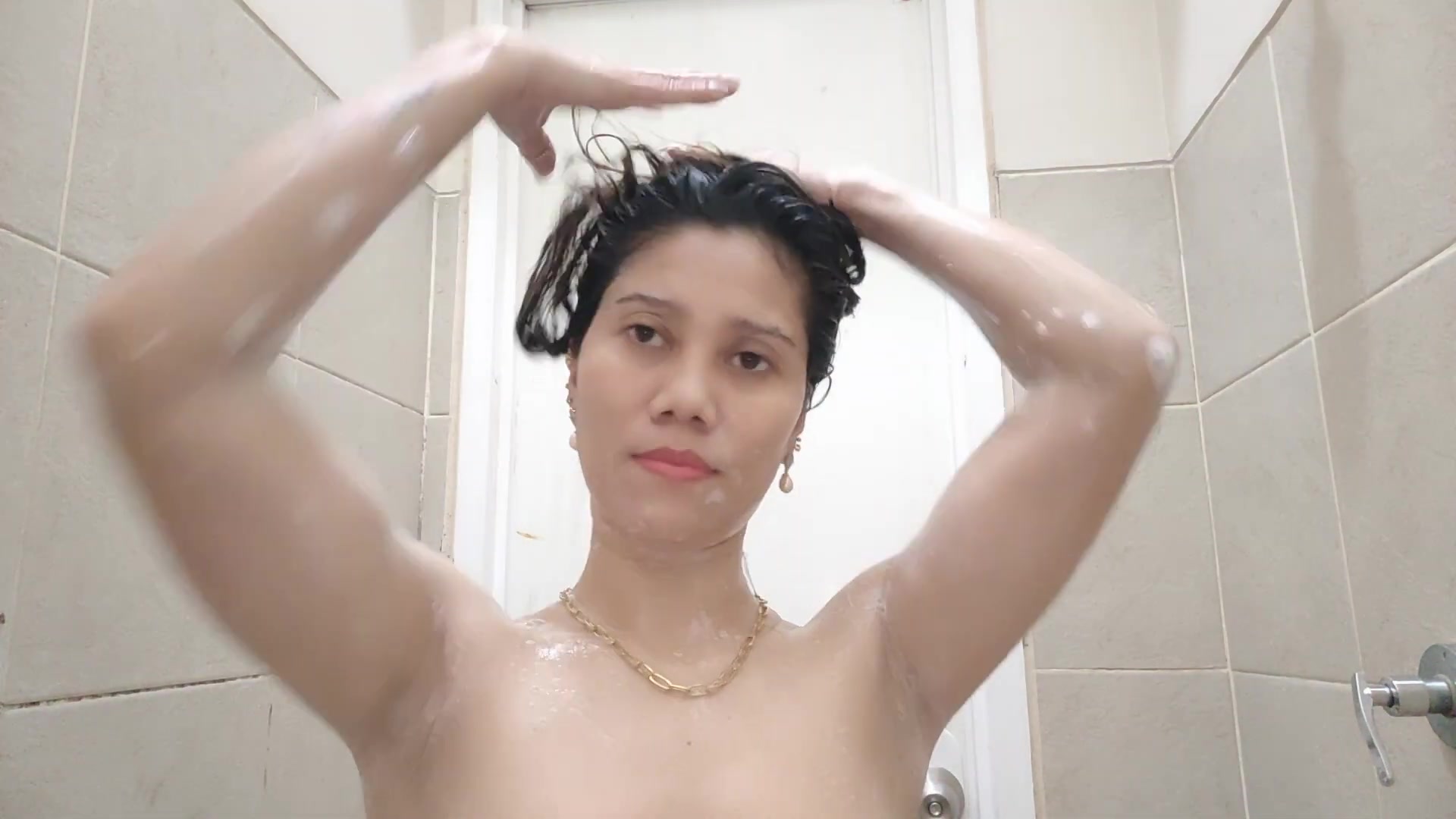 Shower routine – Nips at 10:41 | Nude Video on YouTube | nudeleted.com