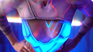 9. Cyberpunk titties, throughout video and channel