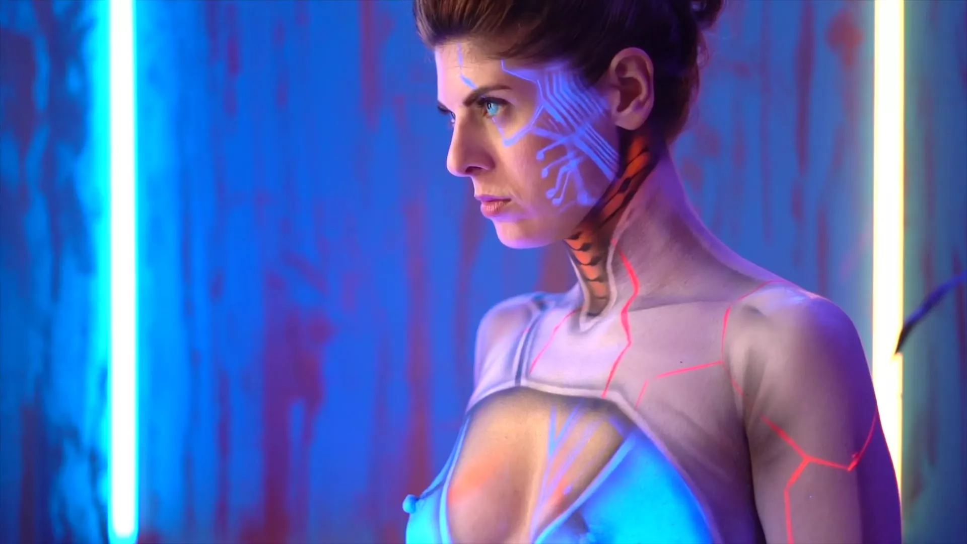 Cyberpunk titties, throughout video and channel | Nude Video on YouTube |  nudeleted.com