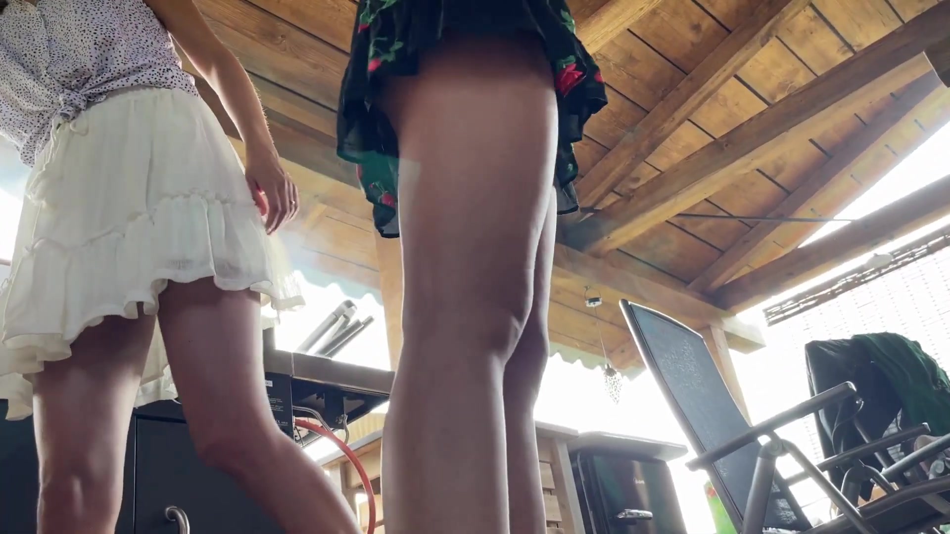 From start upskirts legs but 01:24, 01:28 shaved pussy under skirt and many more bare ass views of no panties girls | Nude Video on YouTube | nudeleted.com