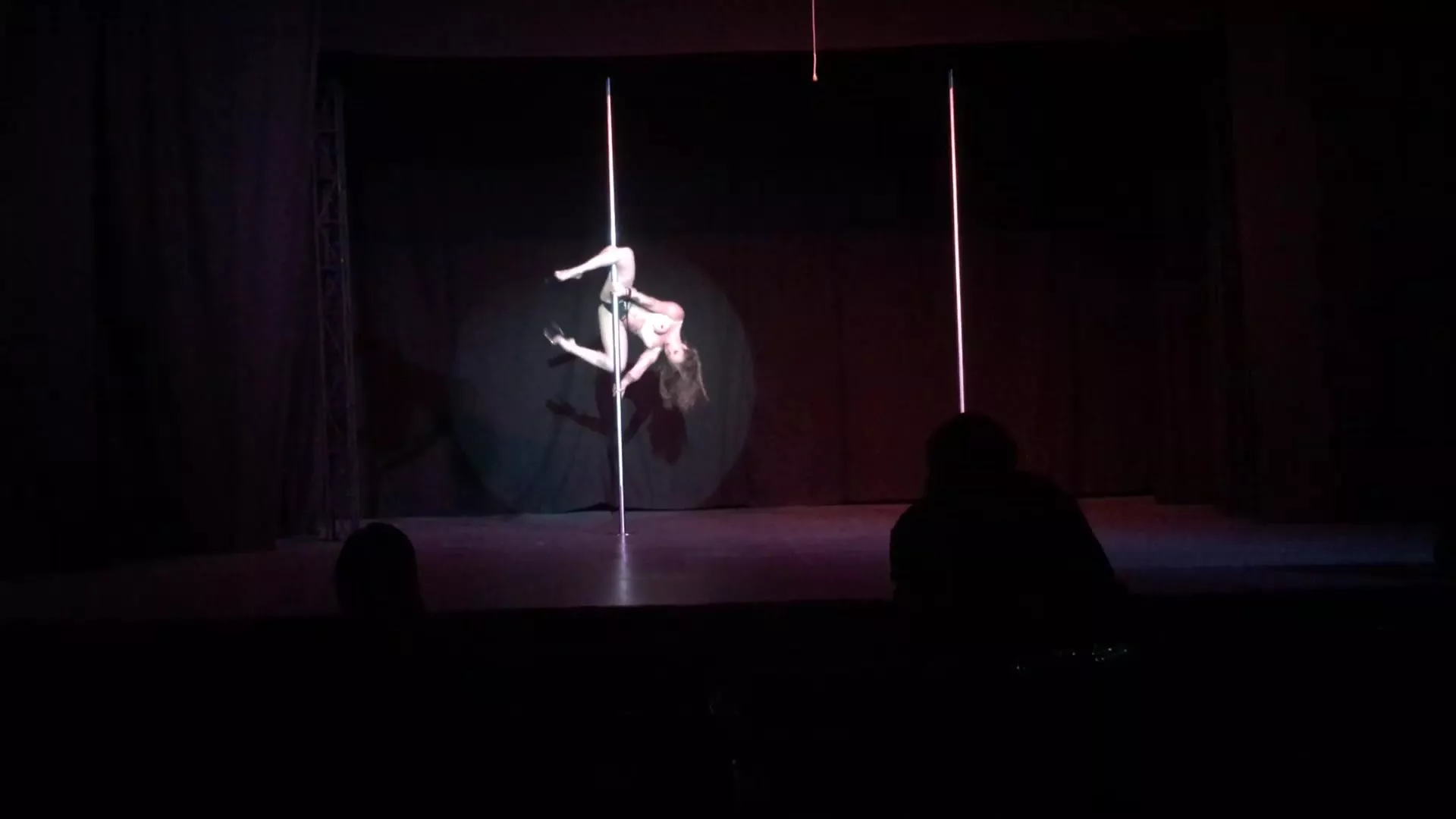 Pole performance – topless at 4:35 | Nude Video on YouTube | nudeleted.com