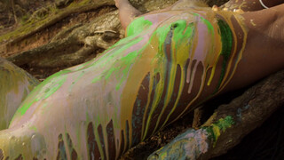 6. S1:E6 Abstract Art Action Body Painting ‘Untitled 6’ Roots • GD Films • …