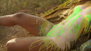 7. S1:E6 Abstract Art Action Body Painting ‘Untitled 6’ Roots • GD Films • …