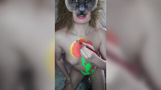 4. another bodypainting video