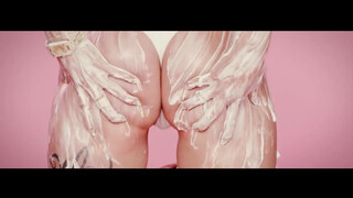 10. Delightful tits and whipped cream all throughout “Tujamo & Danny Avila – Cream (Official Video) [Uncensored Version]”