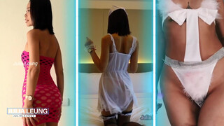 2. Whole video, sexy try on compilation