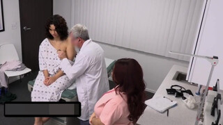 6. Doc n Nurse playing with patients tiddies