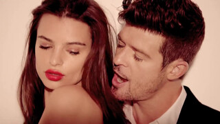 3. One of the most viewed music videos on YT has been taken down. Here’s a YT mirror of Emily Ratajkowski topless in “Robin Thicke – Blurred Lines (Unrated Version) Full HD”