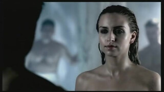 7. Romanian TV presenter Adina Halas nude in Tabu commercial