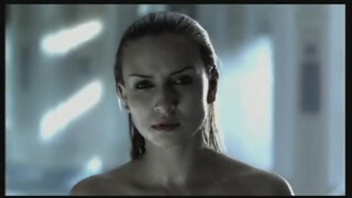 2. Romanian TV presenter Adina Halas nude in Tabu commercial
