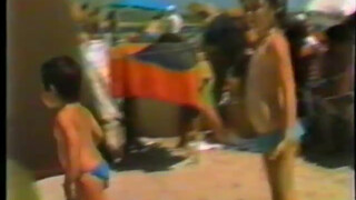 7. vintage topless beach Italy at 10:37