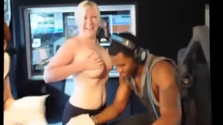 5. Jason Derulo rubs tits of NZ radio personality 2:05