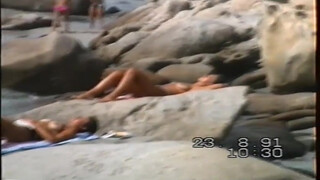 2. 90s topless beach Italy at 0:55 to 1:12