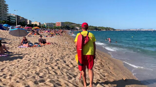 3. Spain beach topless at 1:47 to 1:59