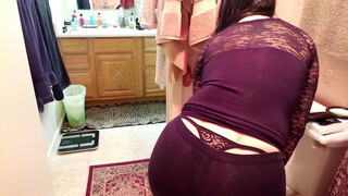 4. Another new transparent lingerie video from SuzyW in “Bathroom cleaning in Transparent clothing”