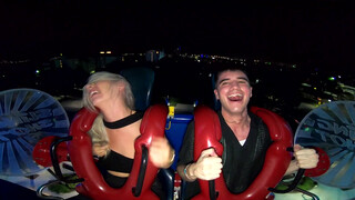 Slingshot ride boob slip [0:53]