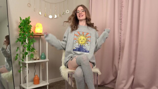 5. Sweatshirts with NO Pants Try On Haul * Warning Insanly Hot *