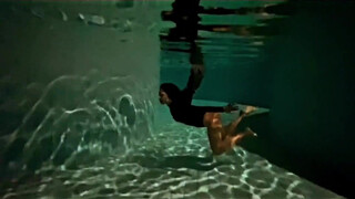 1. Amala Paul South Indian girl swimming in hot Bikini