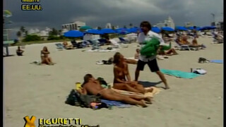 Vintage Spanish show Miami beach topless 0:12, 1:53, 2:31