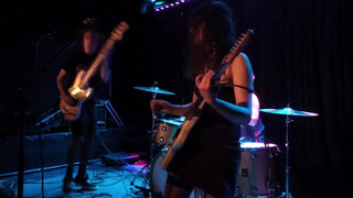 4. The very gorgeous A Void lead singer showing a bit