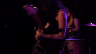 2. The very gorgeous A Void lead singer showing a bit