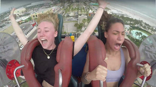 4. Slingshot Ride Boob Flash [1:02]