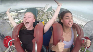 5. Slingshot Ride Boob Flash [1:02]