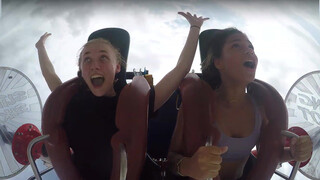 Slingshot Ride Boob Flash [1:02]