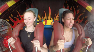 1. Slingshot Ride Boob Flash [1:02]