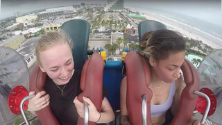 8. Slingshot Ride Boob Flash [1:02]