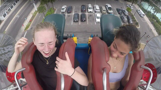 9. Slingshot Ride Boob Flash [1:02]