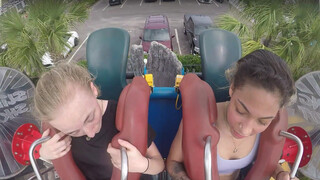 10. Slingshot Ride Boob Flash [1:02]
