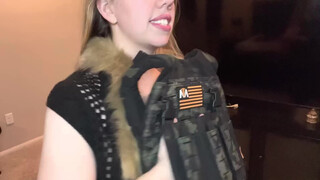 Safety vest side boob 1:07