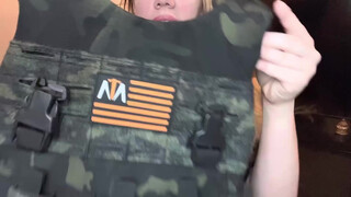 2. Safety vest side boob 1:07