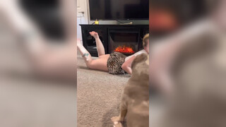 Plenty of ass in reflection